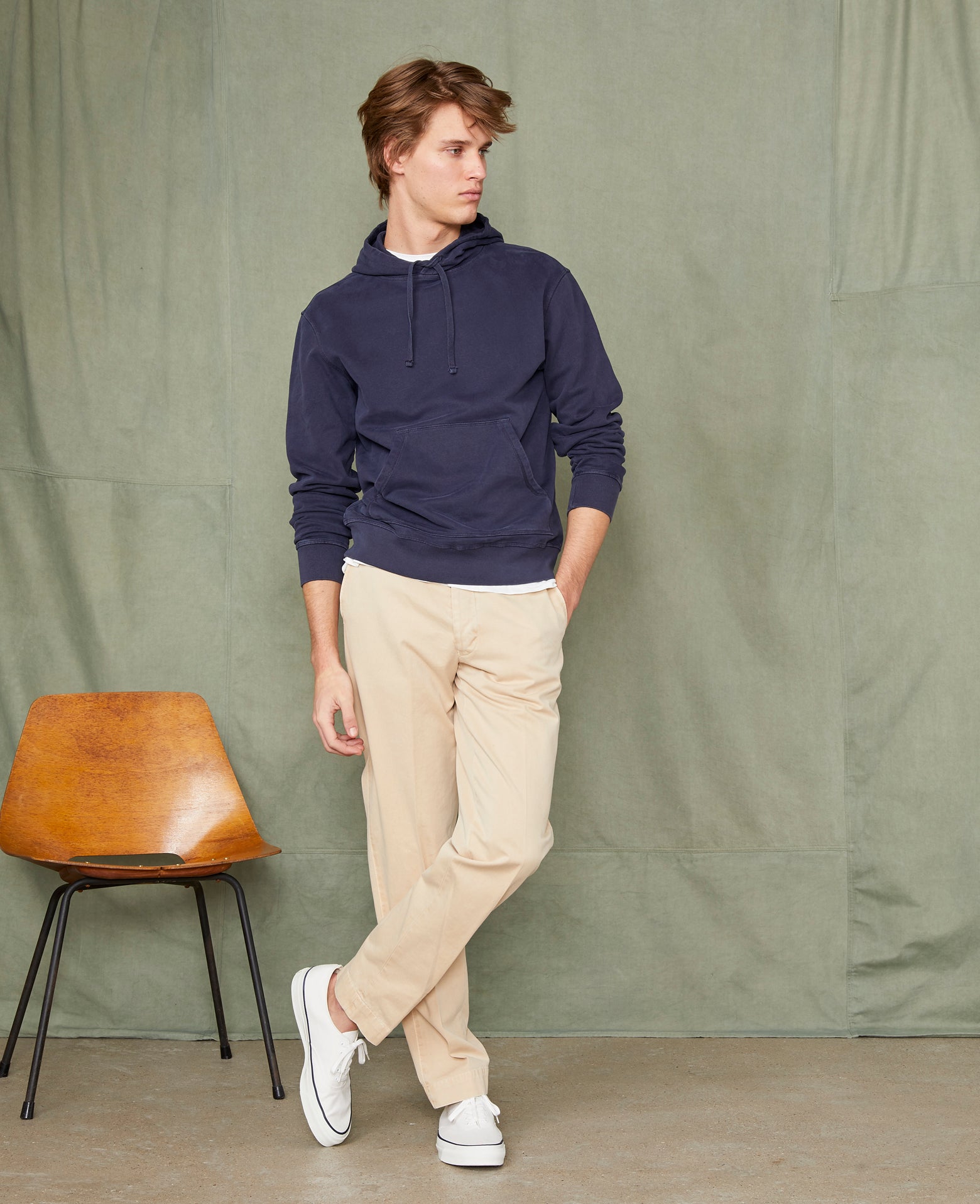 Plain front chino - Image 1