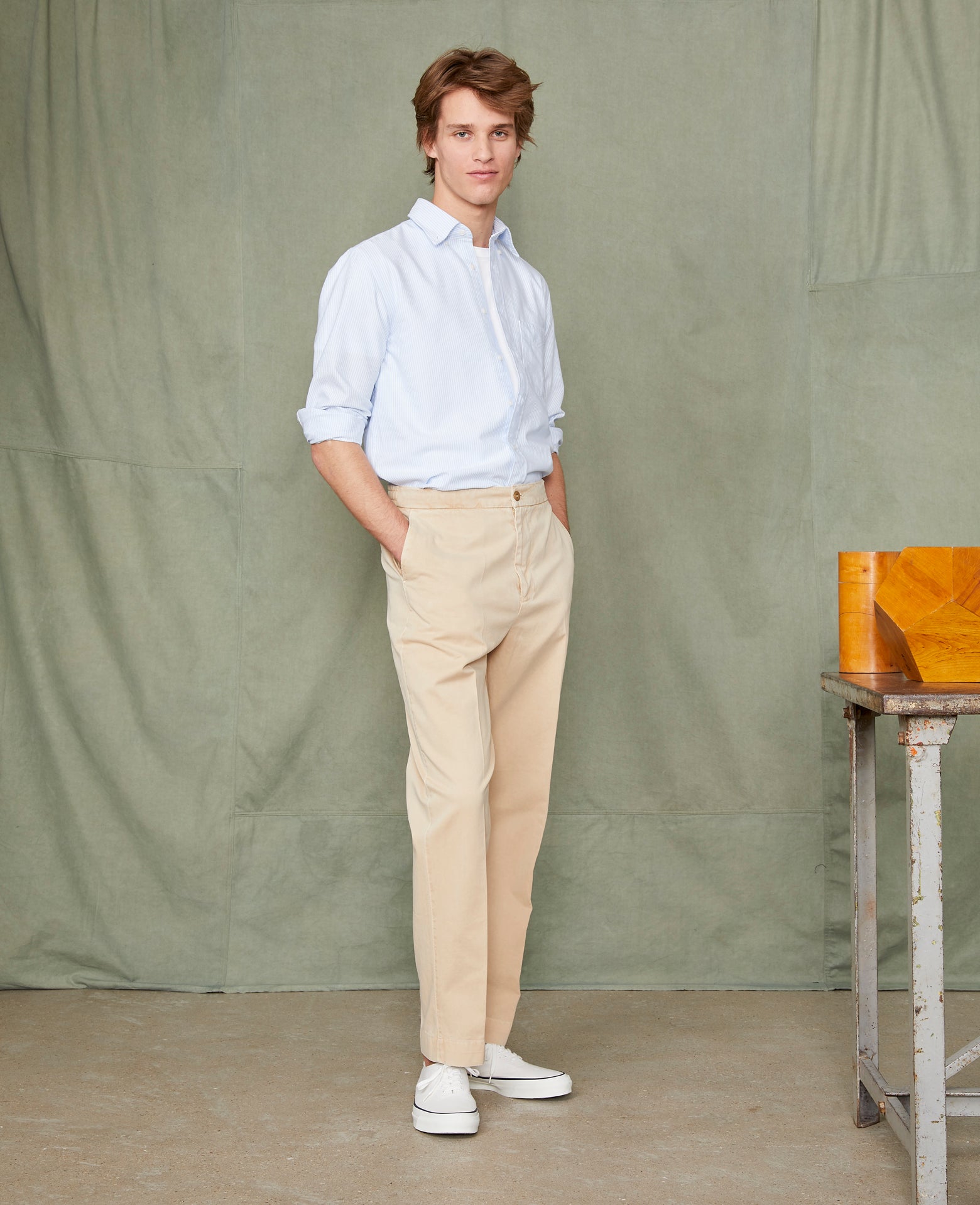 Drawstring chino - Image 5