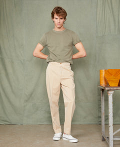 Drawstring chino - Miniature 1