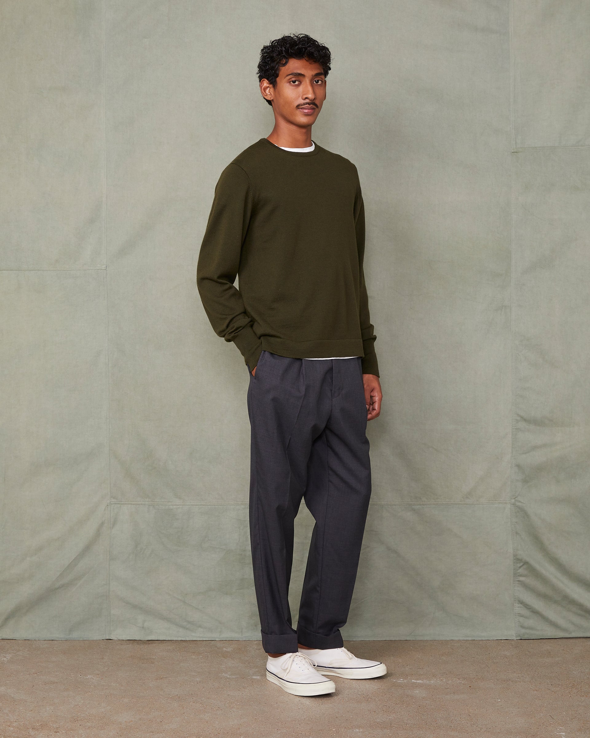 Crew neck sweater - Image 1