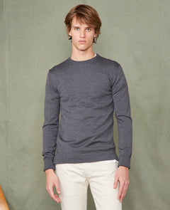 Crew neck sweater - Miniature 3