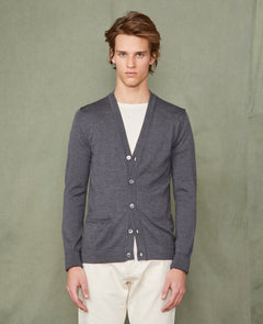 Knitted cardigan - Miniature 3