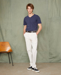 V neck t-shirt - Miniature 1