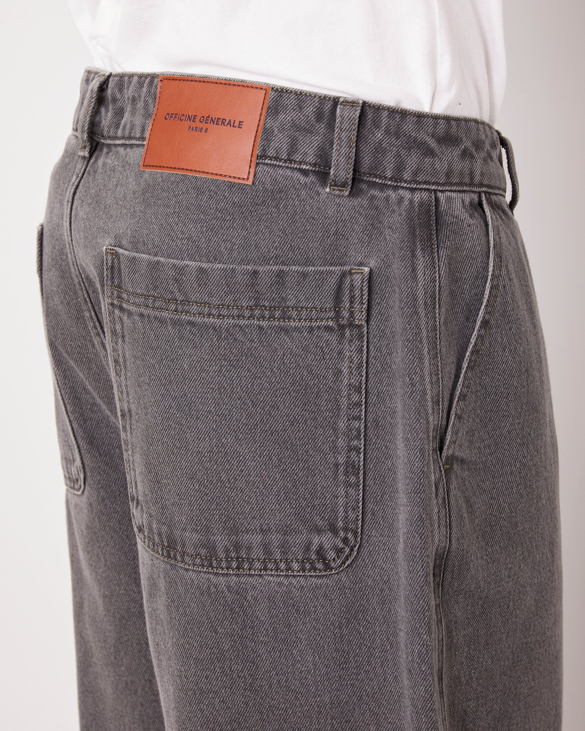 Nemir washed cotton denim 4 - Image 4