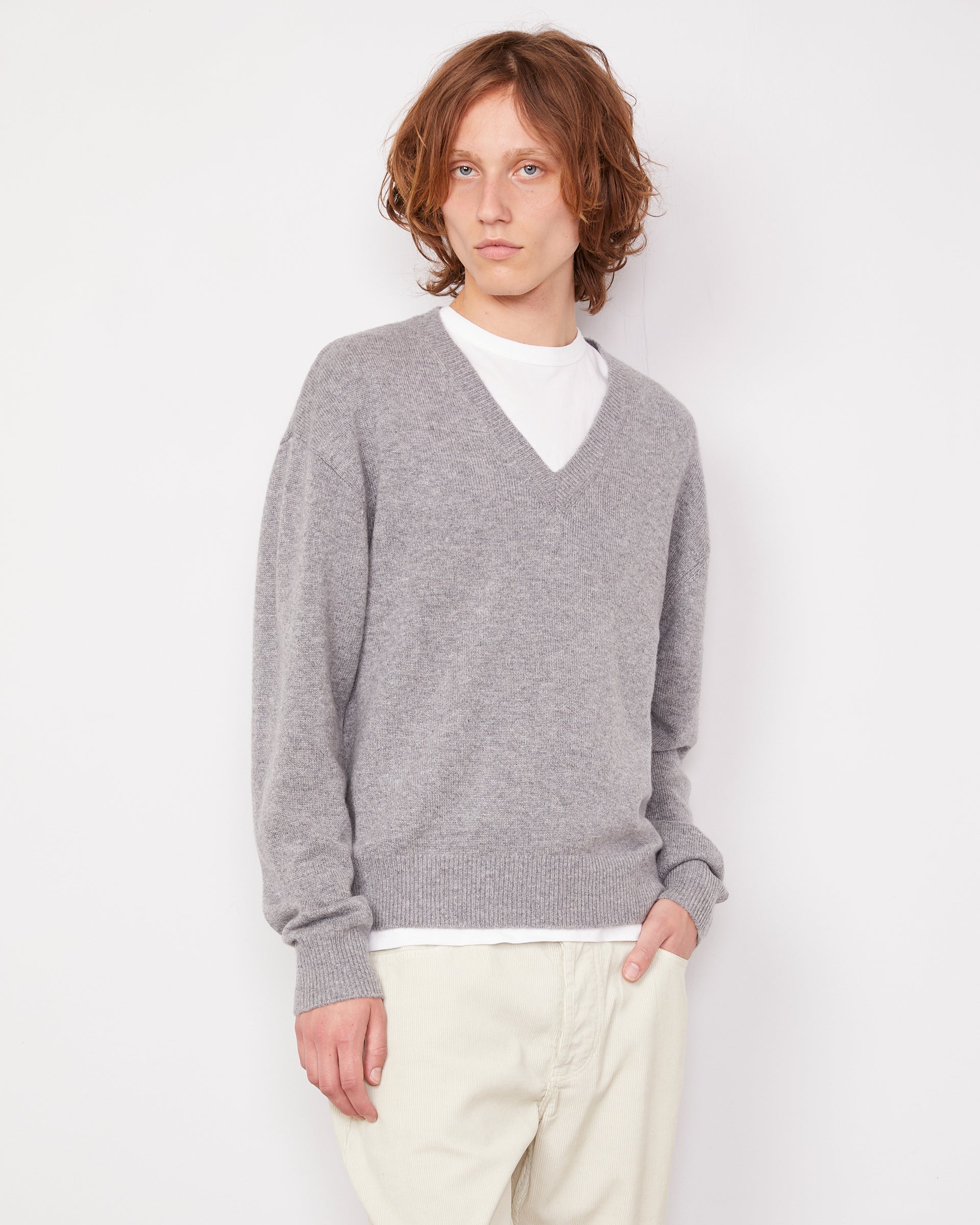 Manu vneck soft cashmere 2 - Image 2