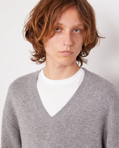 Manu vneck soft cashmere 4 - Miniature 4