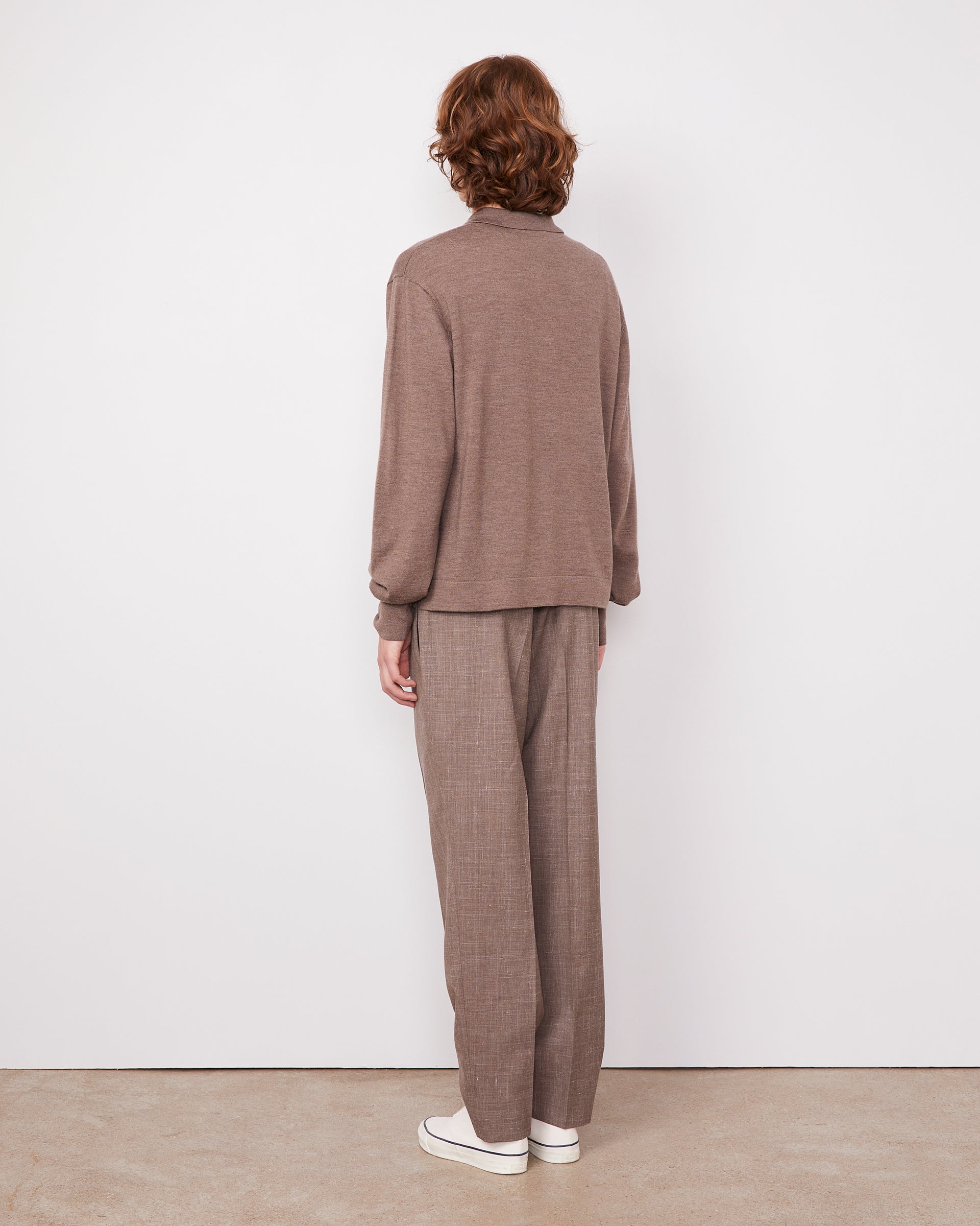 Bene zip polo merinos wool 3 - Image 3