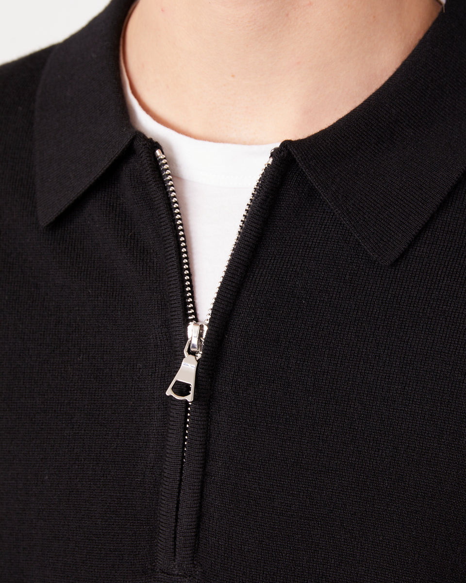 Bene zip polo merinos wool 5 - Image 5