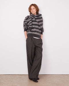 Randy stripe alpaga wool 1 - Miniature 1