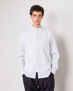 Gaston striped co seersucker - Miniature 4