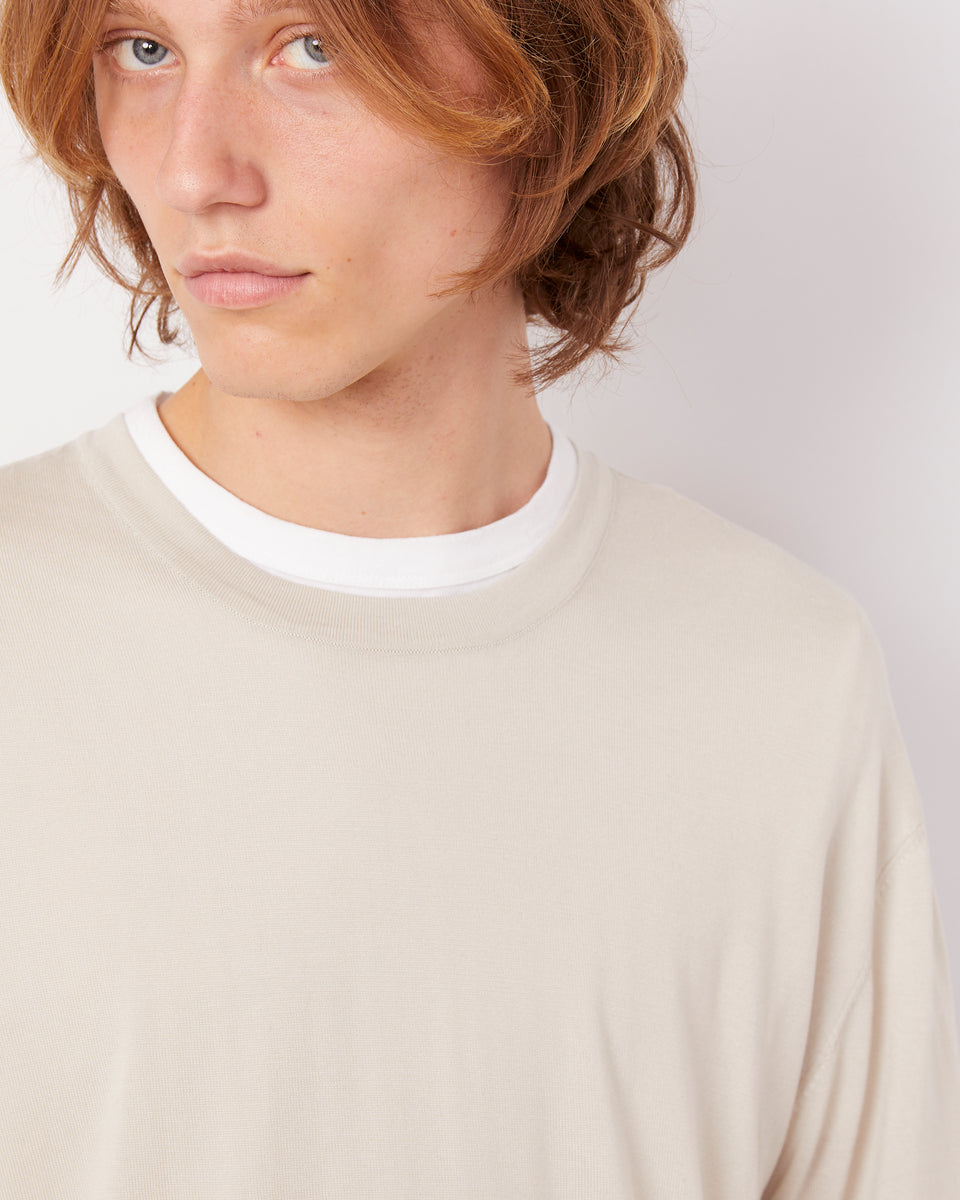 Boris knit tee lyocell wool 4 - Image 4