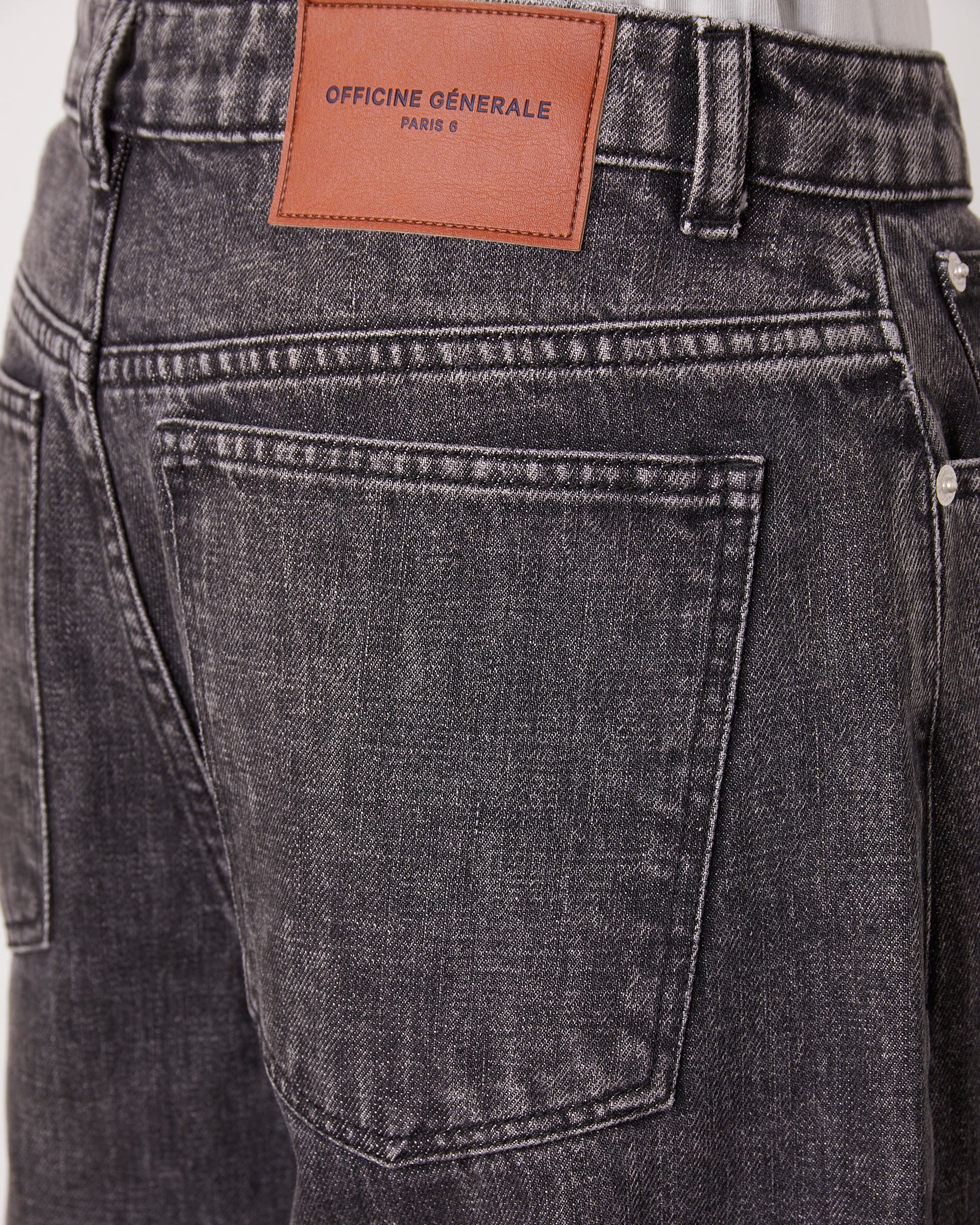 Sora washed cotton denim 4 - Image 4
