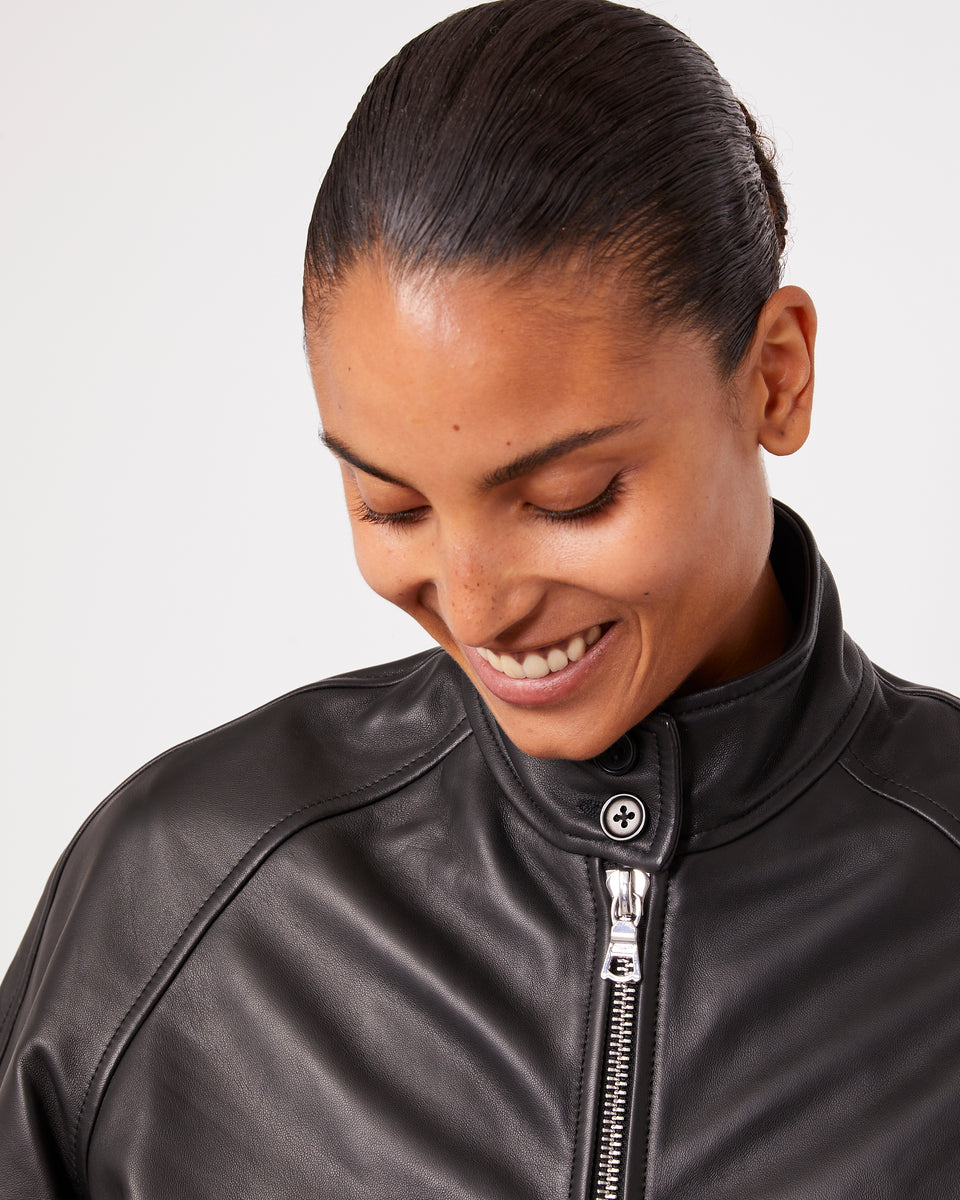 Dorina jacket lamb leather 4 - Image 5