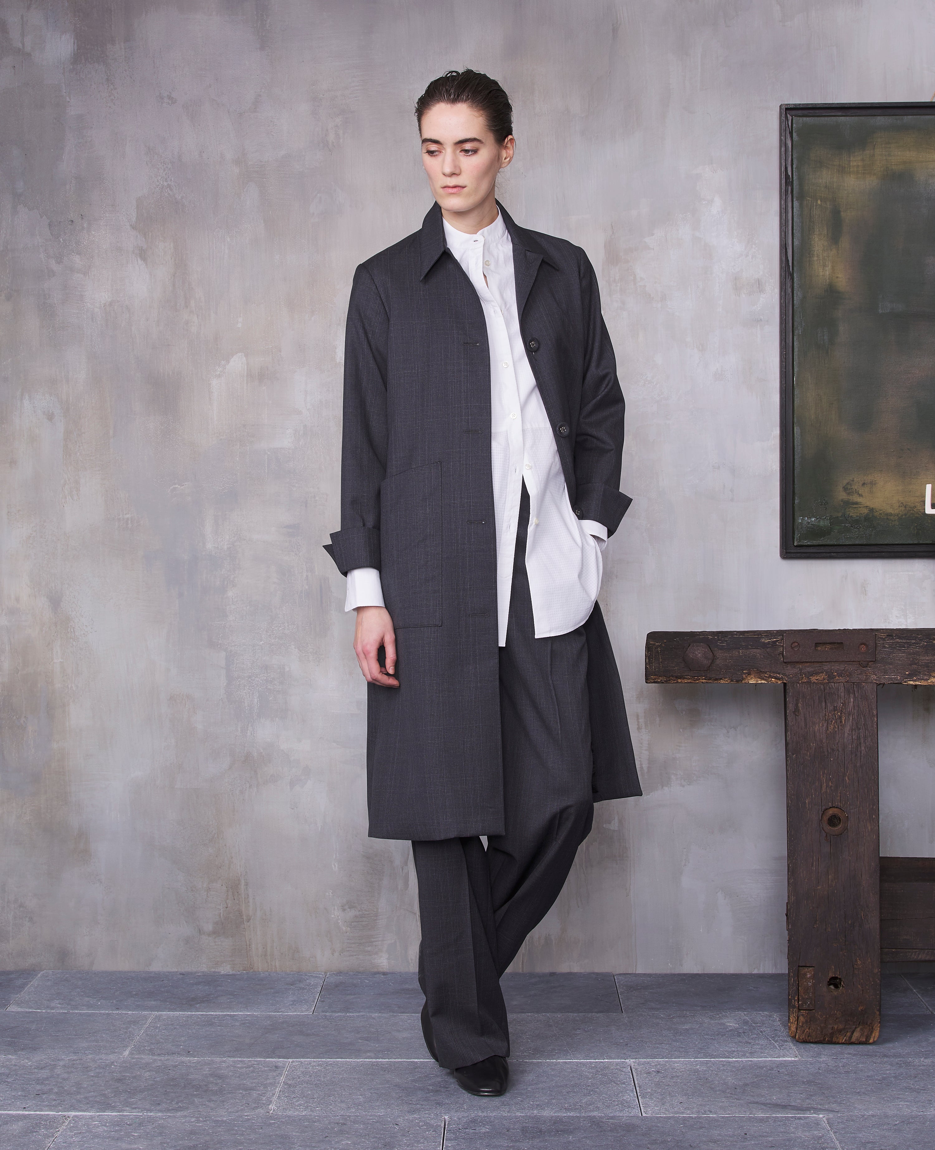 Kenza coat italian wool – Officine Générale