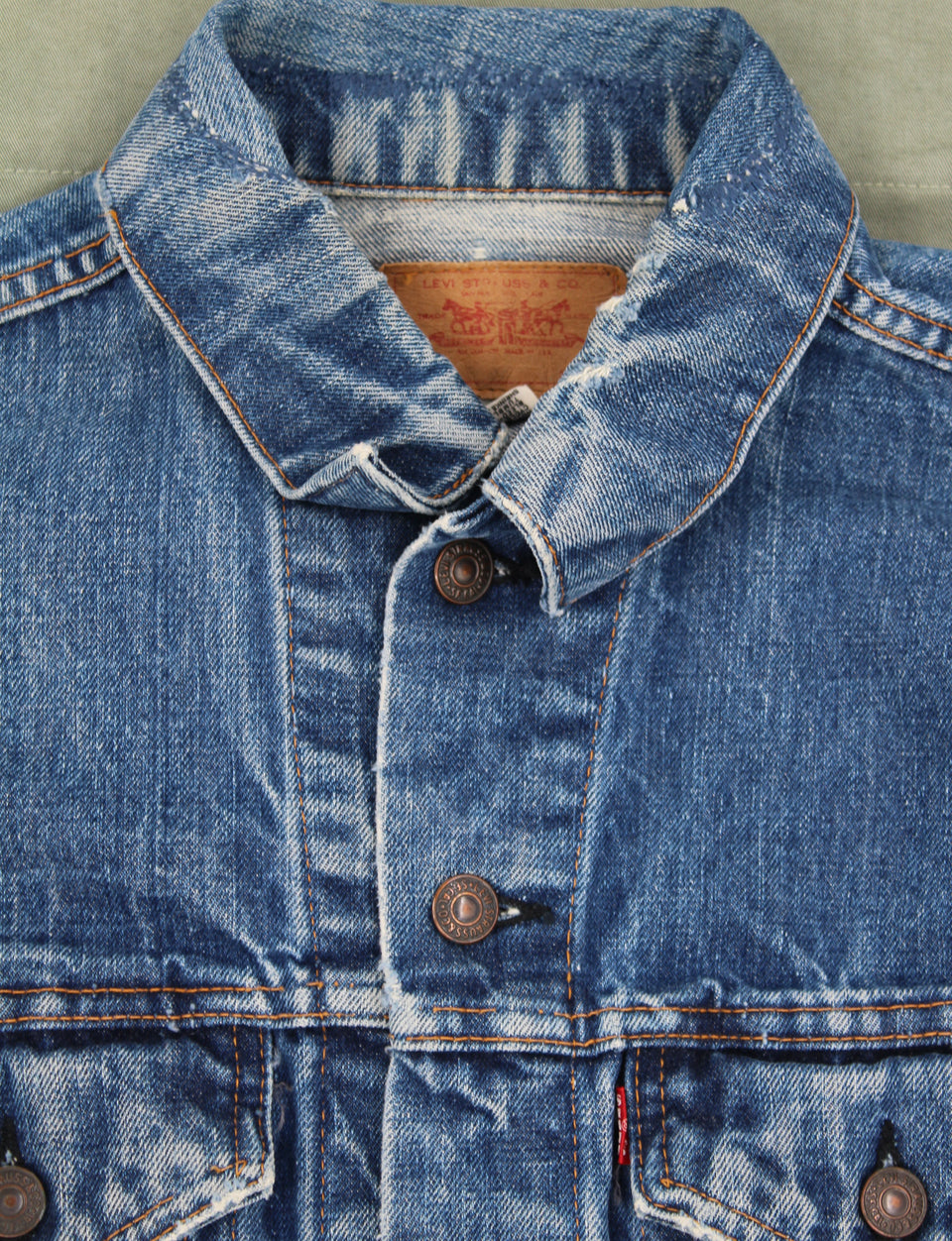 Levi’s vintage denim jacket - Image 3