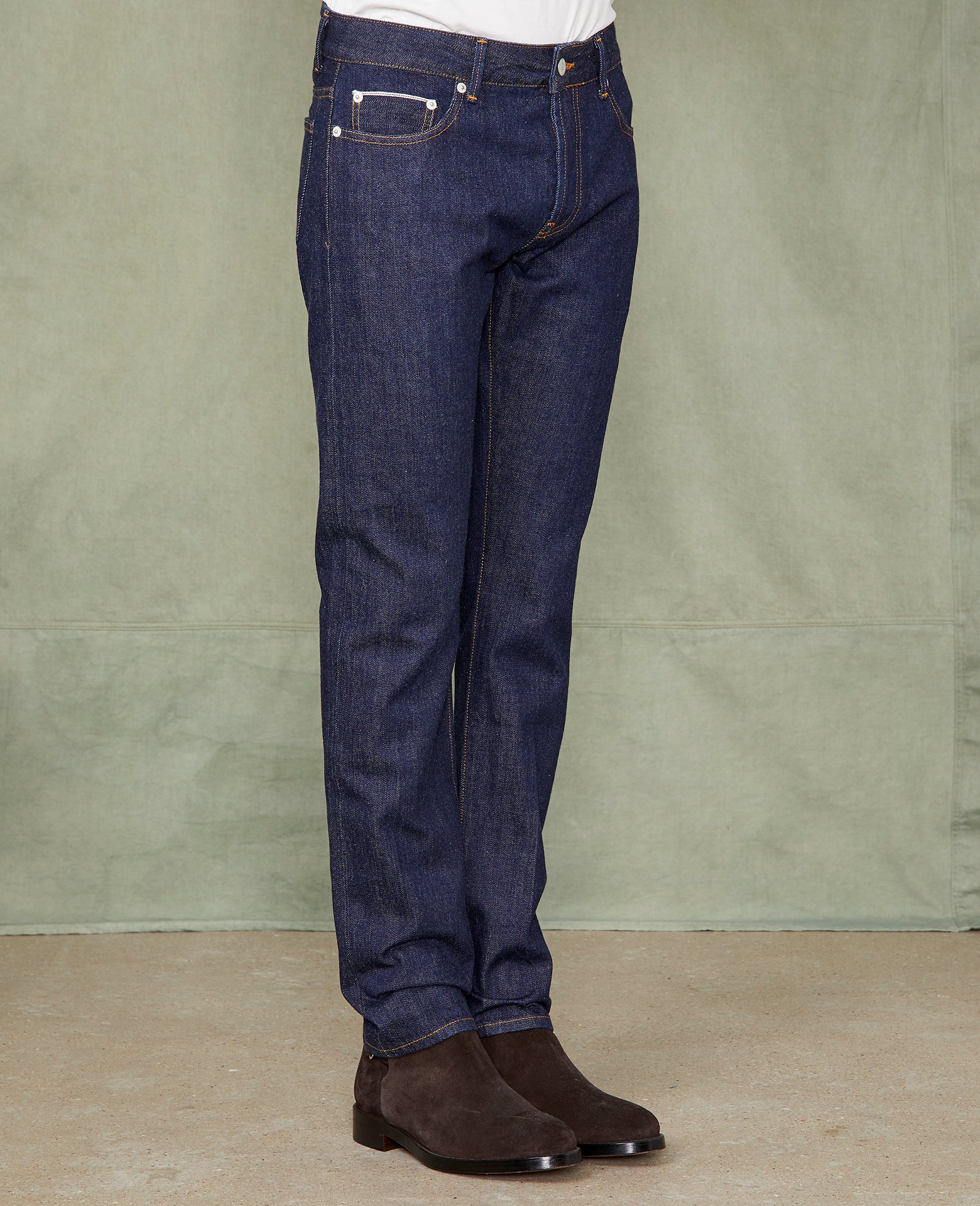 Slim fit denim