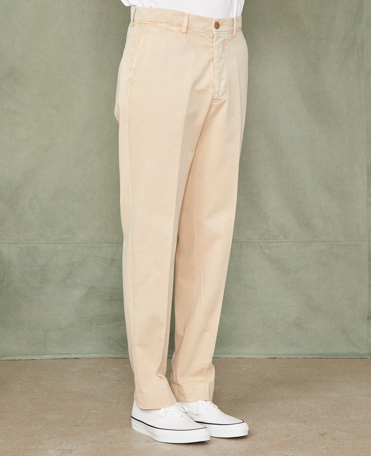 Plain front chino