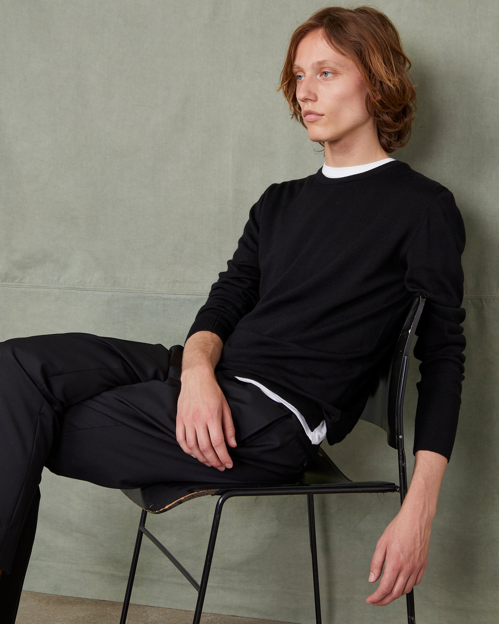 Crew neck sweater