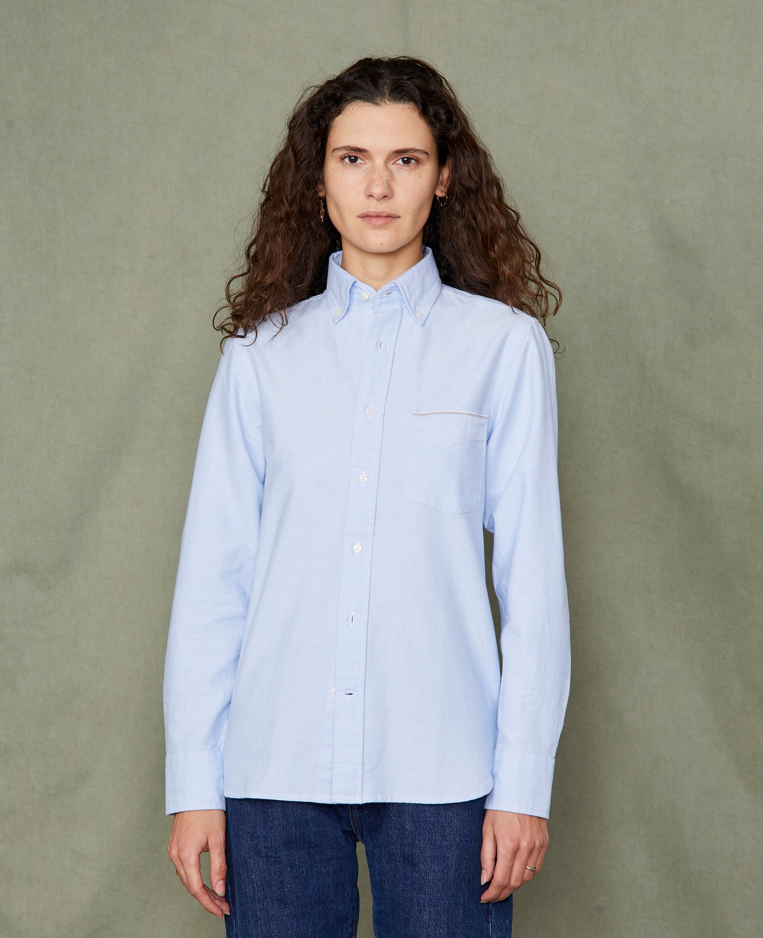 CELLULOSE LAWN WORKWEAR-STYLE LONG SHIRT DRESS – THE SHOP