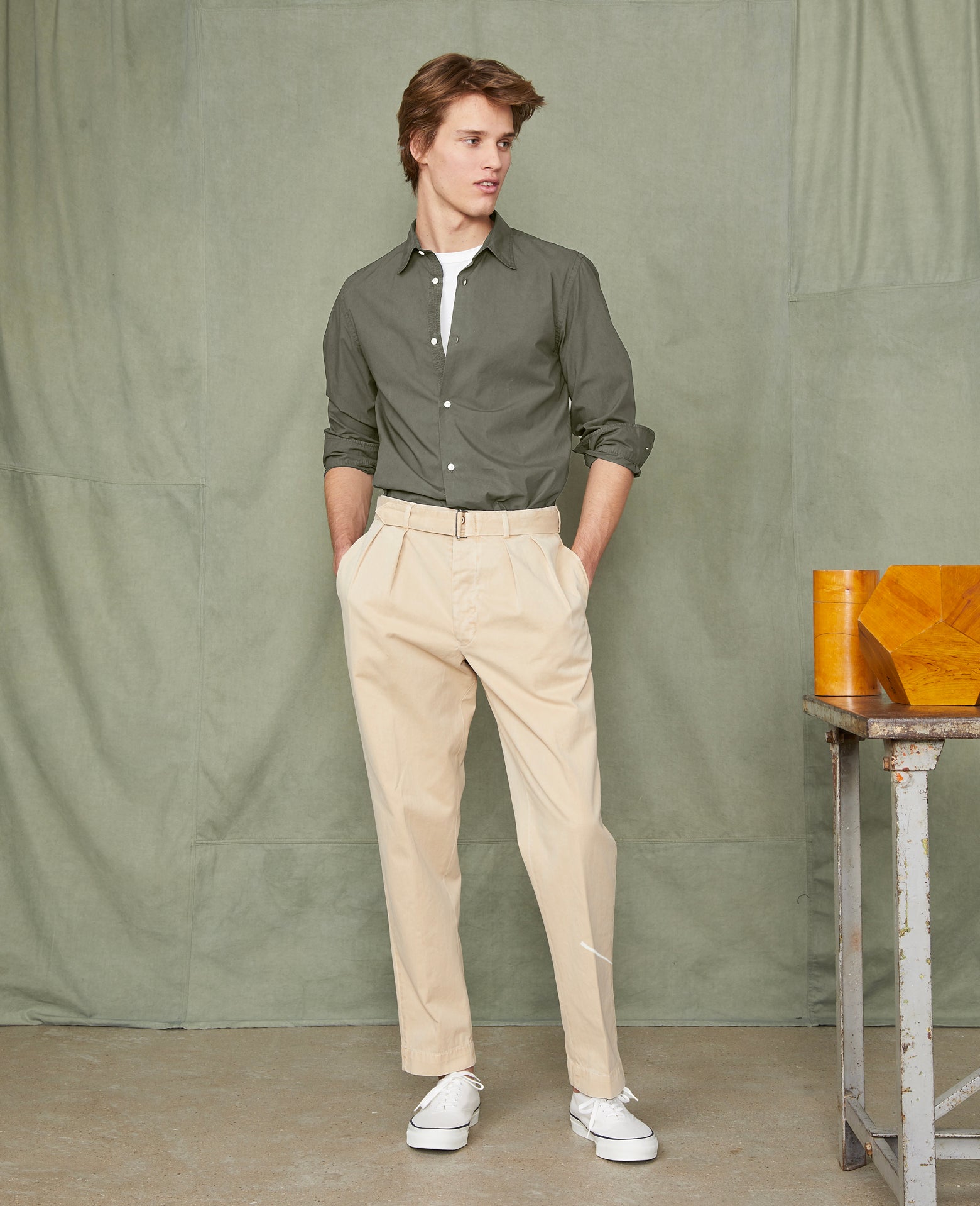 Soft collar shirt