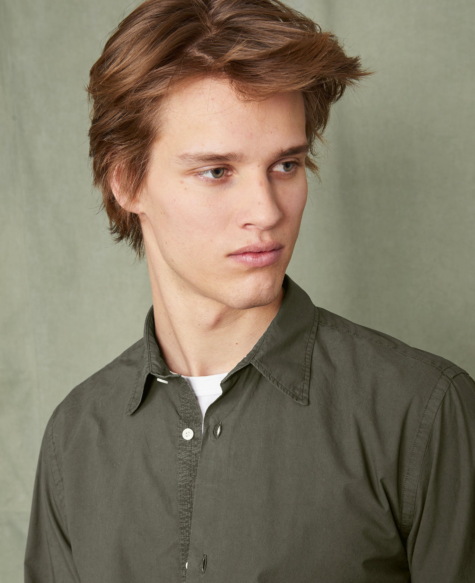 Soft collar shirt