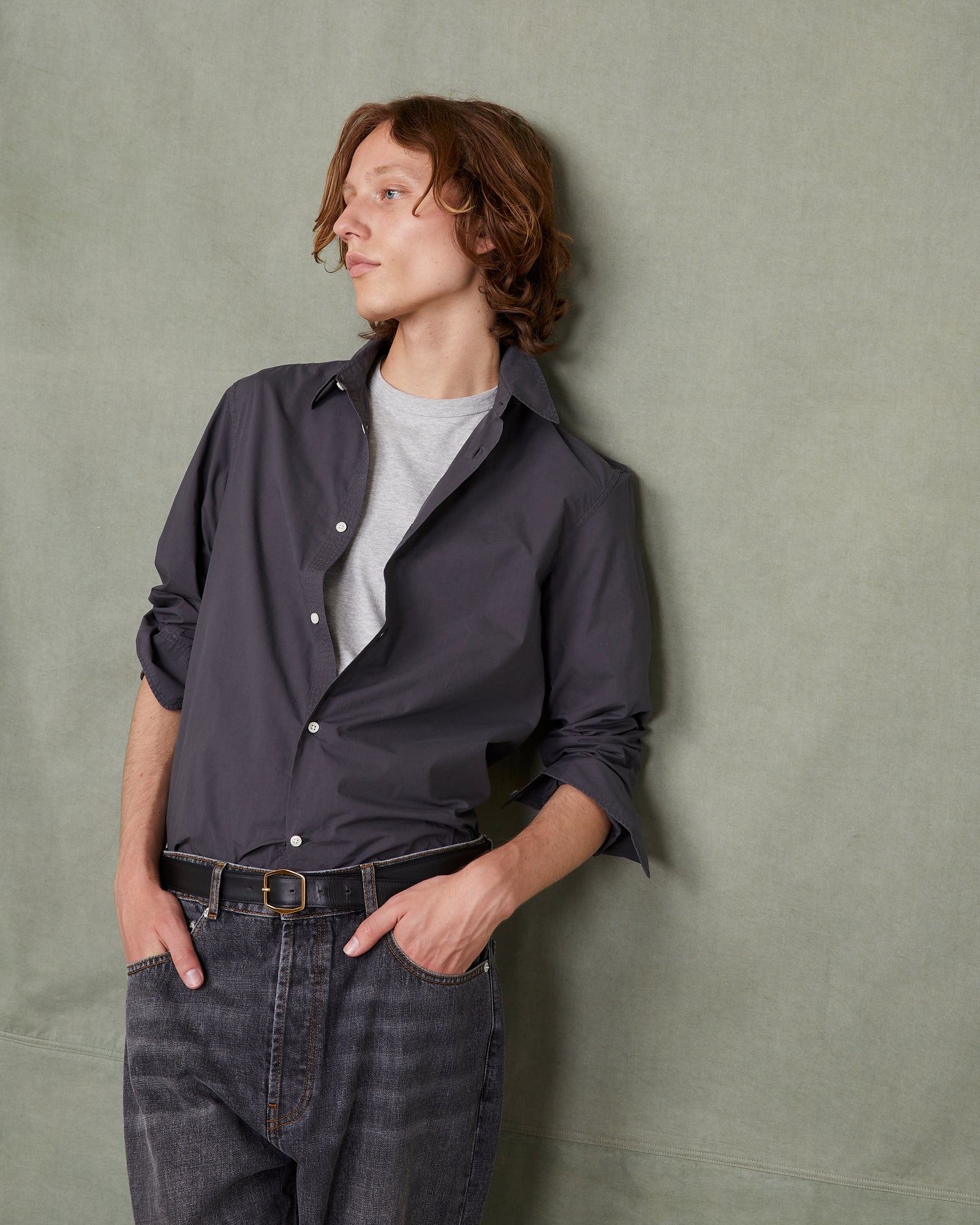 Soft collar shirt