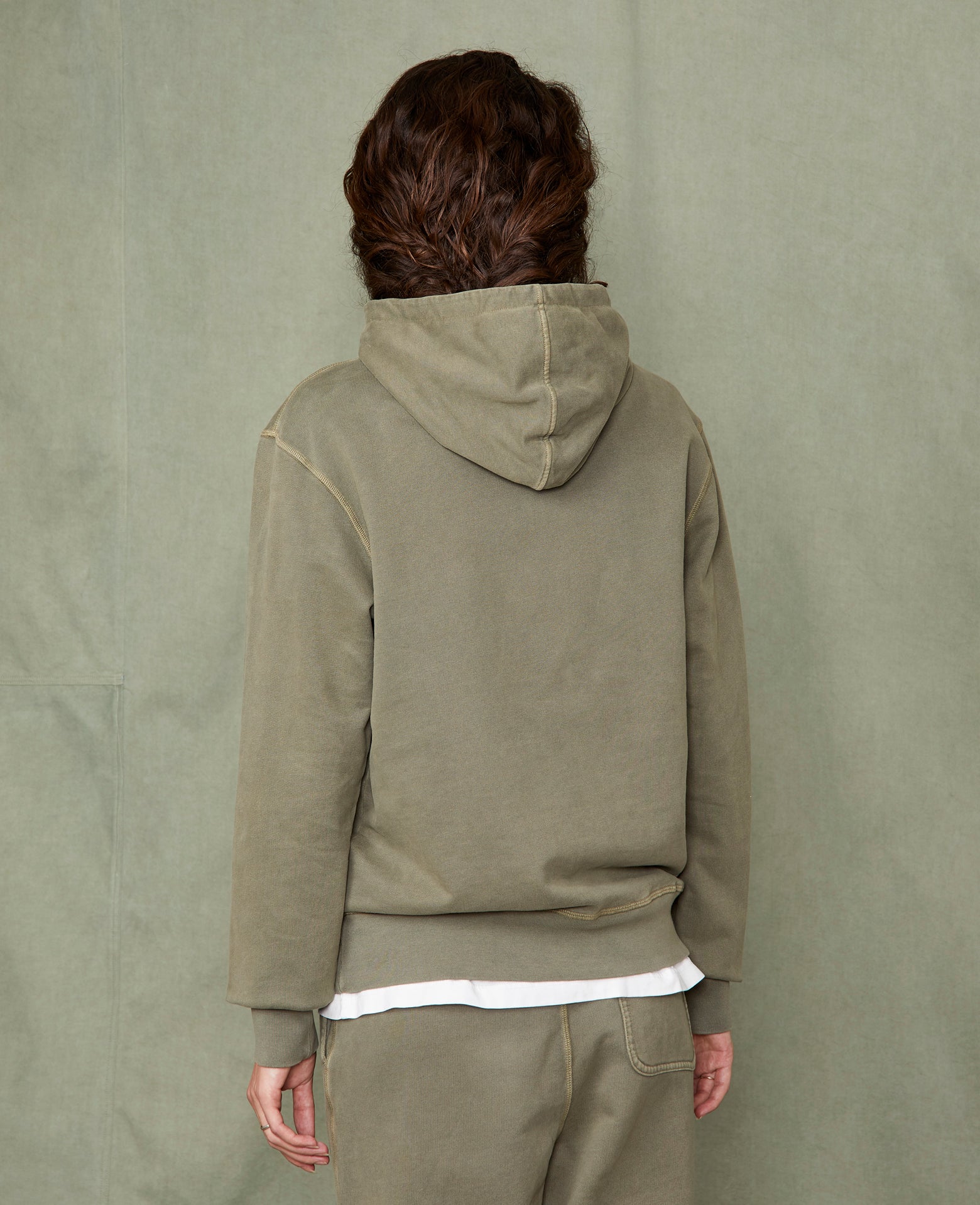 Hoodie sweatshirt organic cotton fleece – Officine Générale