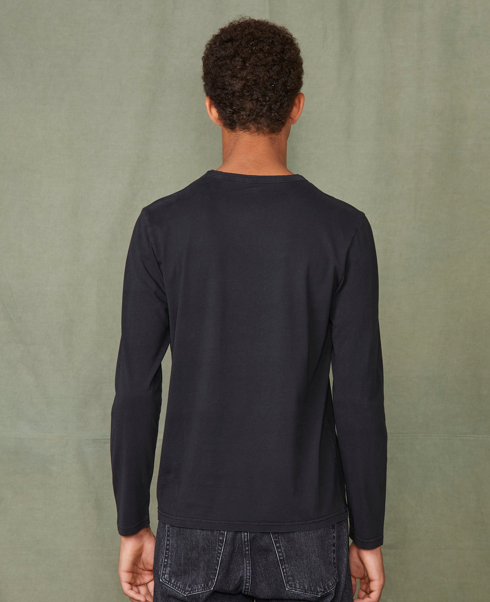 Long sleeve tee-shirt organic cotton jersey – Officine Générale