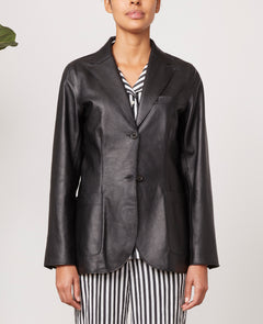 Charlene leather jacket - Miniature 2