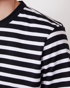 Ss tee stripe organic cotton 4 - Miniature 4