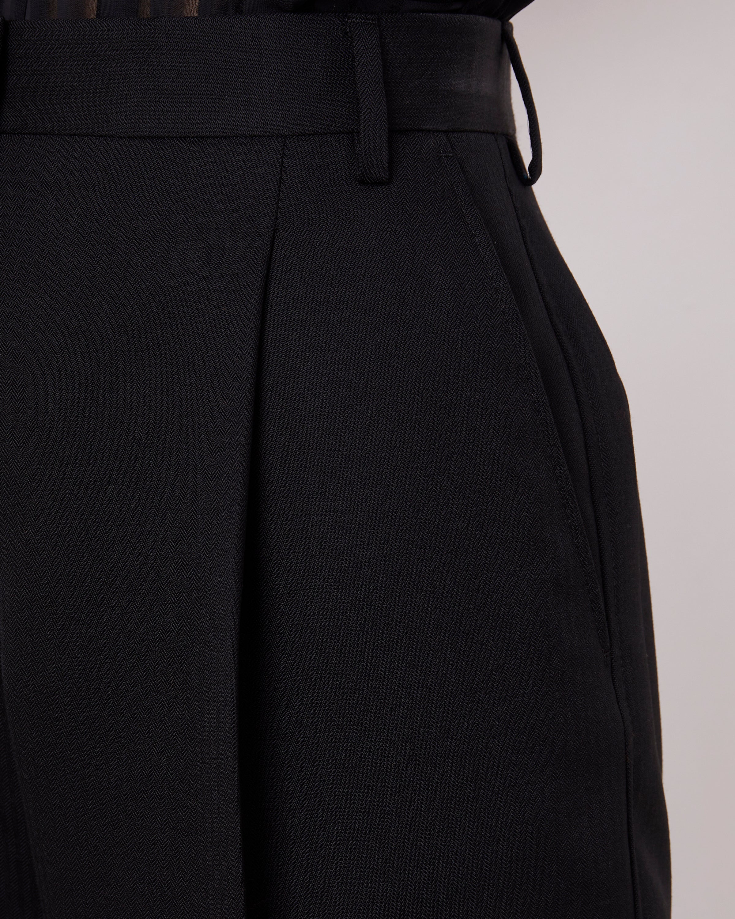 【GLOWNY】24SS★ SOPHIE'S EYELET PANTS SOPHIE'S EYELET PANTS (BLACK) - GLOWNY