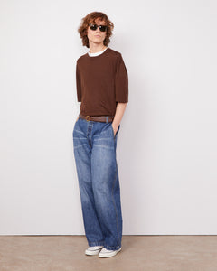 Nemir washed cotton denim 1 - Miniature 1