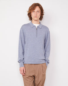 Bene zip polo merinos wool 2 - Miniature 2
