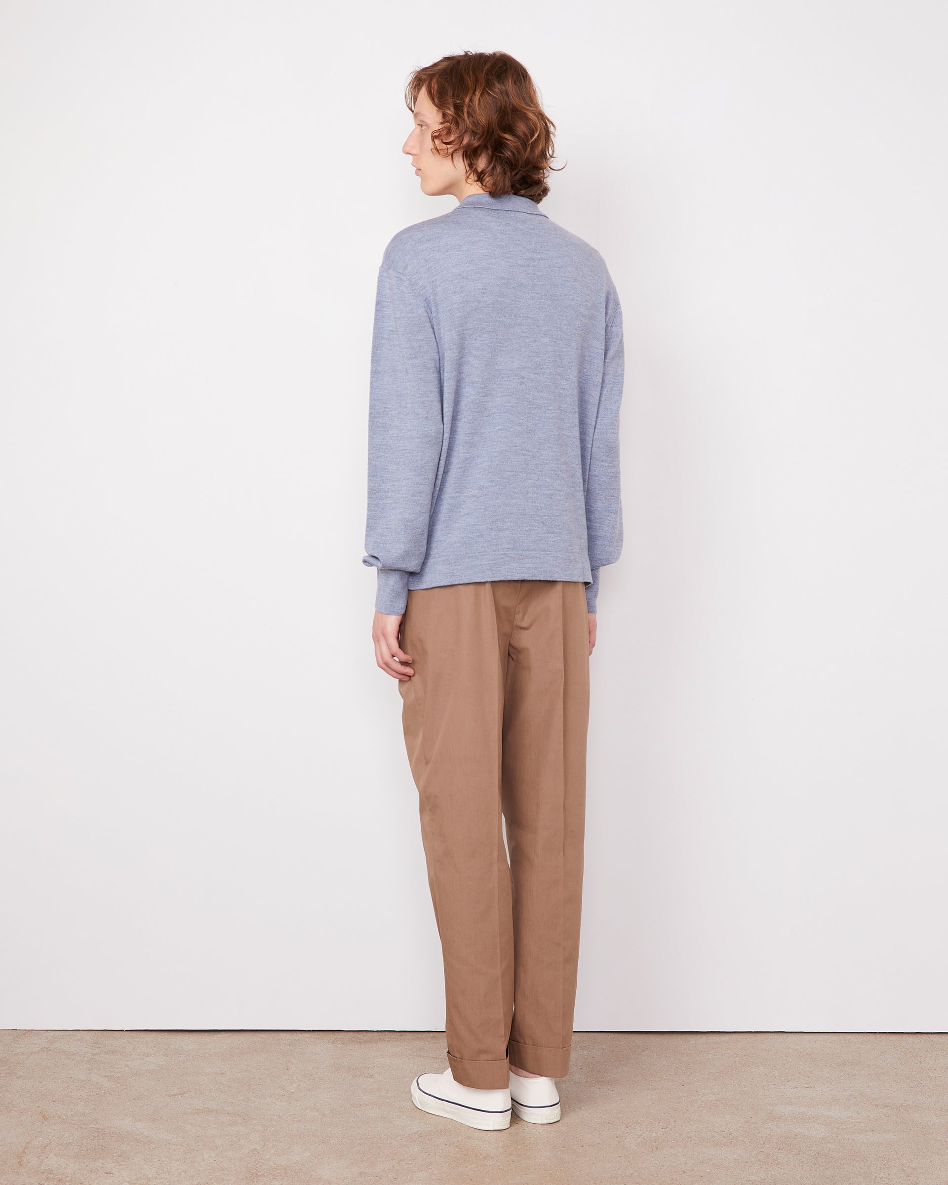 Bene zip polo merinos wool 3 - Image 3