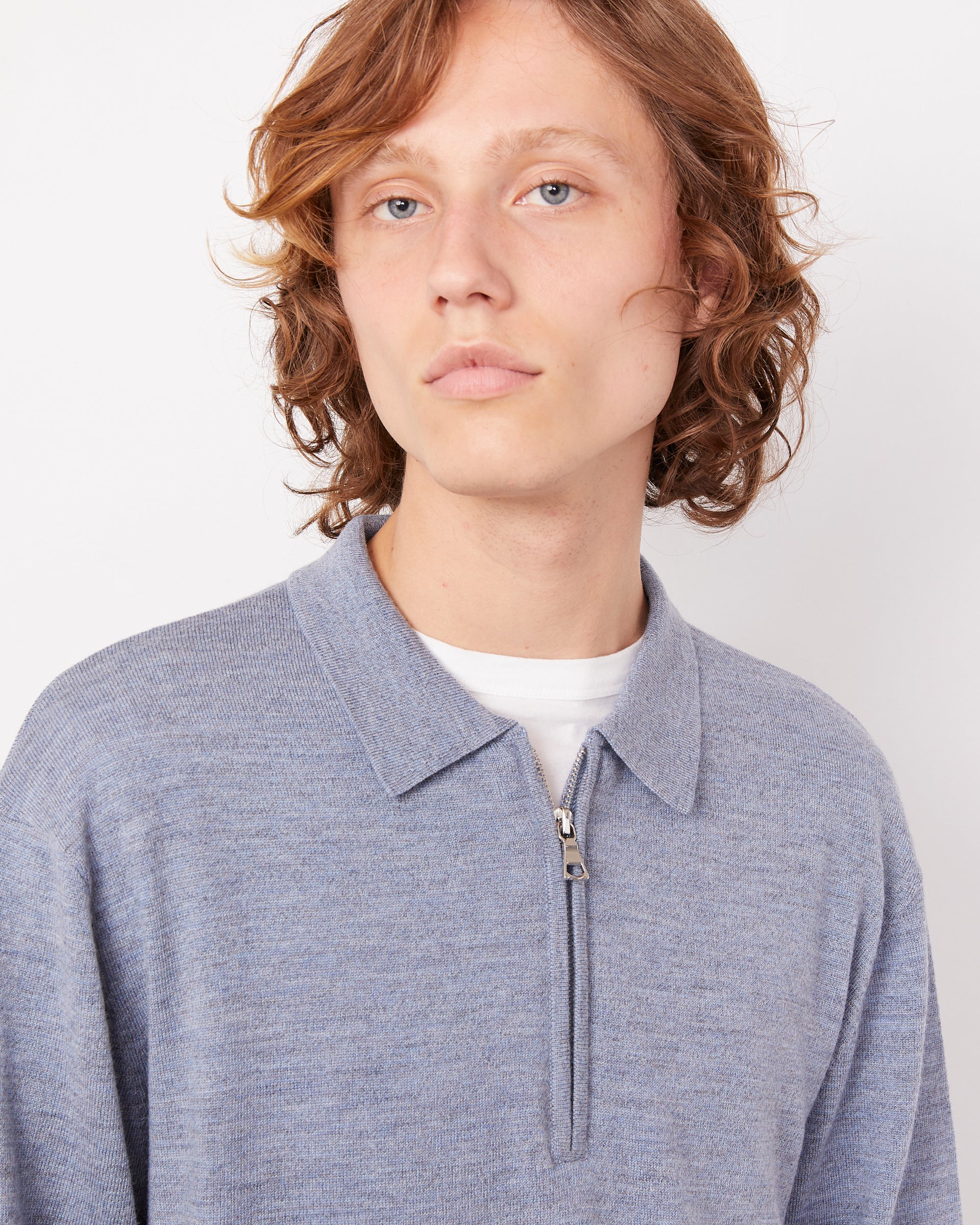 Bene zip polo merinos wool 4 - Image 4