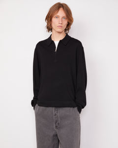 Bene zip polo merinos wool 2 - Miniature 2