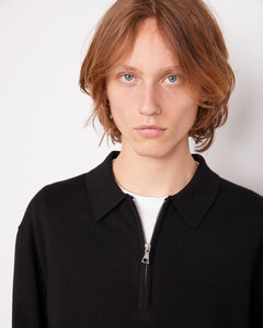 Bene zip polo merinos wool 4 - Miniature 4