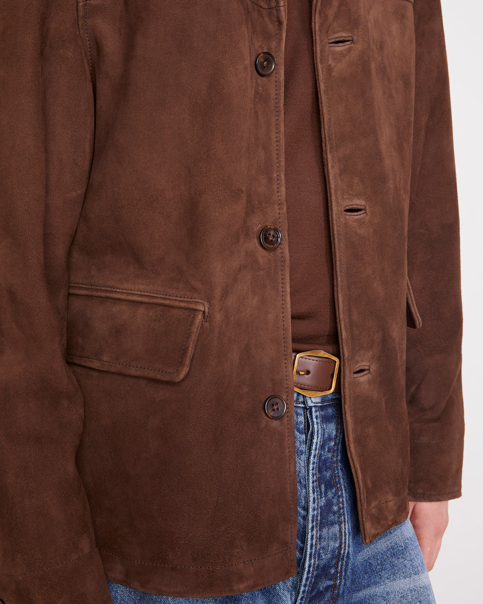 Erickson jacket goat suede 4 - Image 4