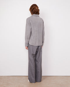 Julien overshirt goat suede 3 - Miniature 3