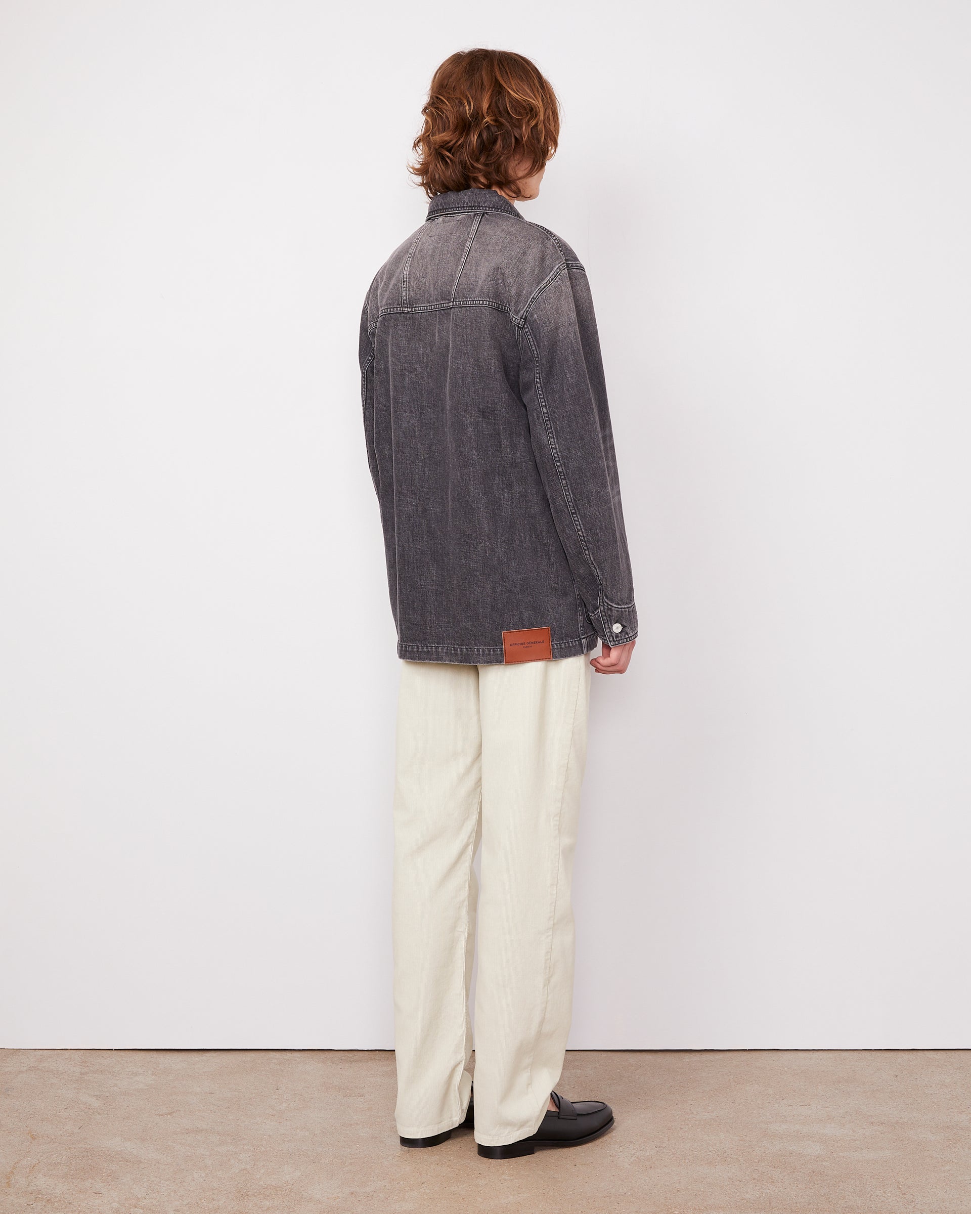 Bram jkt washed cotton denim 3 - Image 3