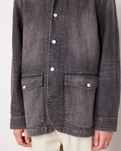 Bram jkt washed cotton denim 4 - Miniature 4