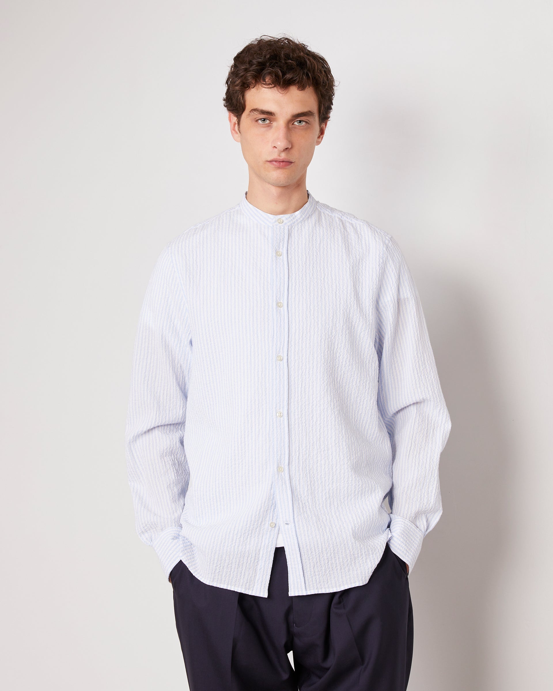 Gaston striped co seersucker - Image 4