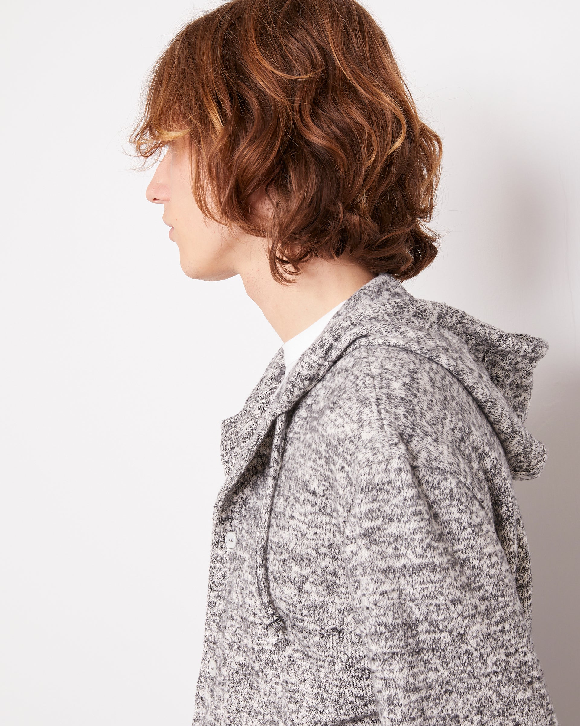 Basile hoodie co htr melange 4 - Image 4