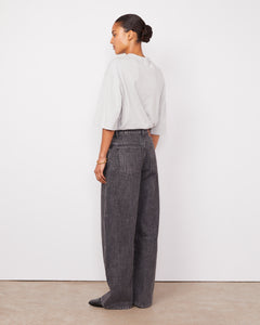 Sora washed cotton denim 3 - Miniature 2