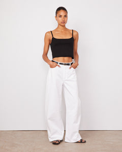 Sora white cotton denim 1 - Miniature 1