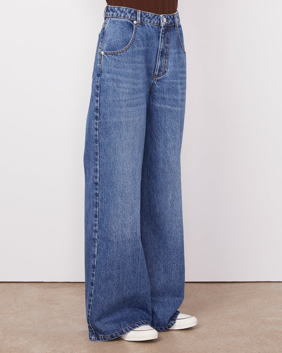 Mora washed cotton denim 2 - Image 2