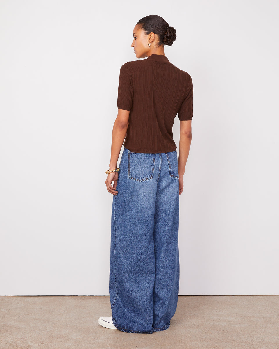 Mora washed cotton denim 3 - Image 3