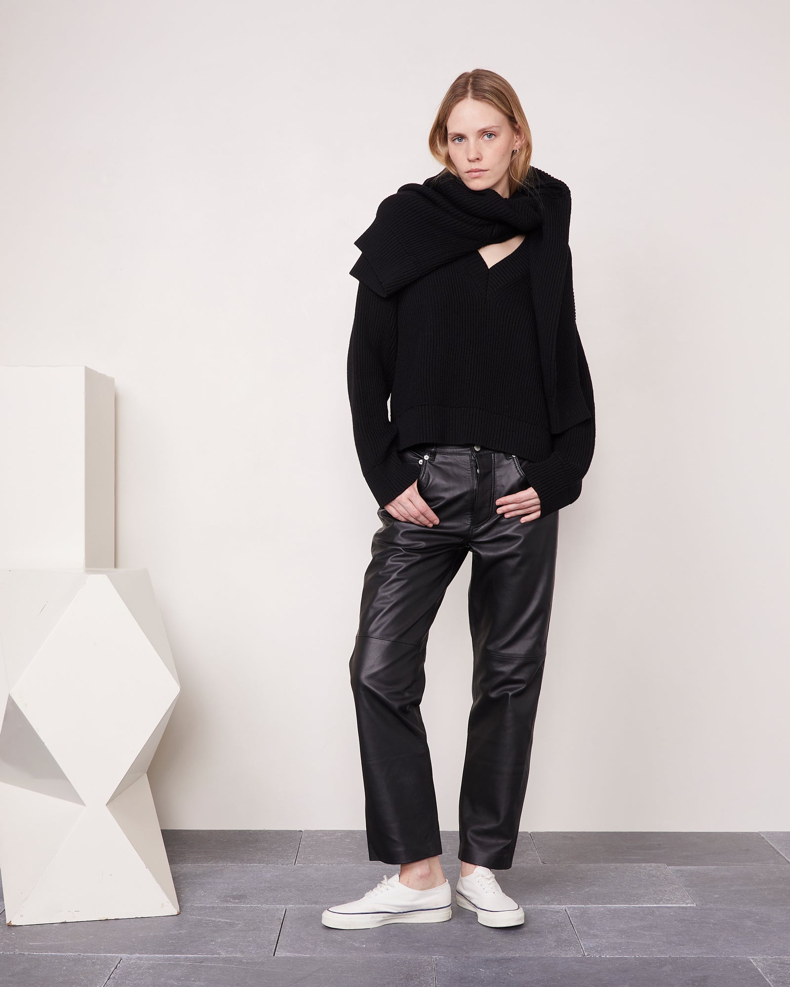 Naomi leather pants