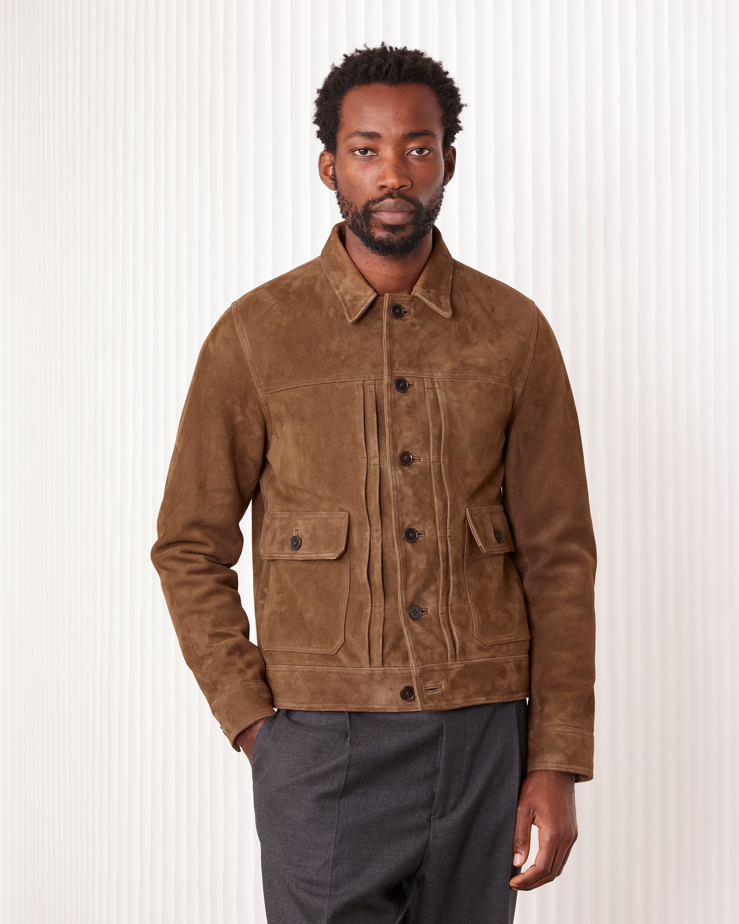 Officine Generaleレザージャケット Blousons cuir Homme Haut De Gamme – Officine Générale