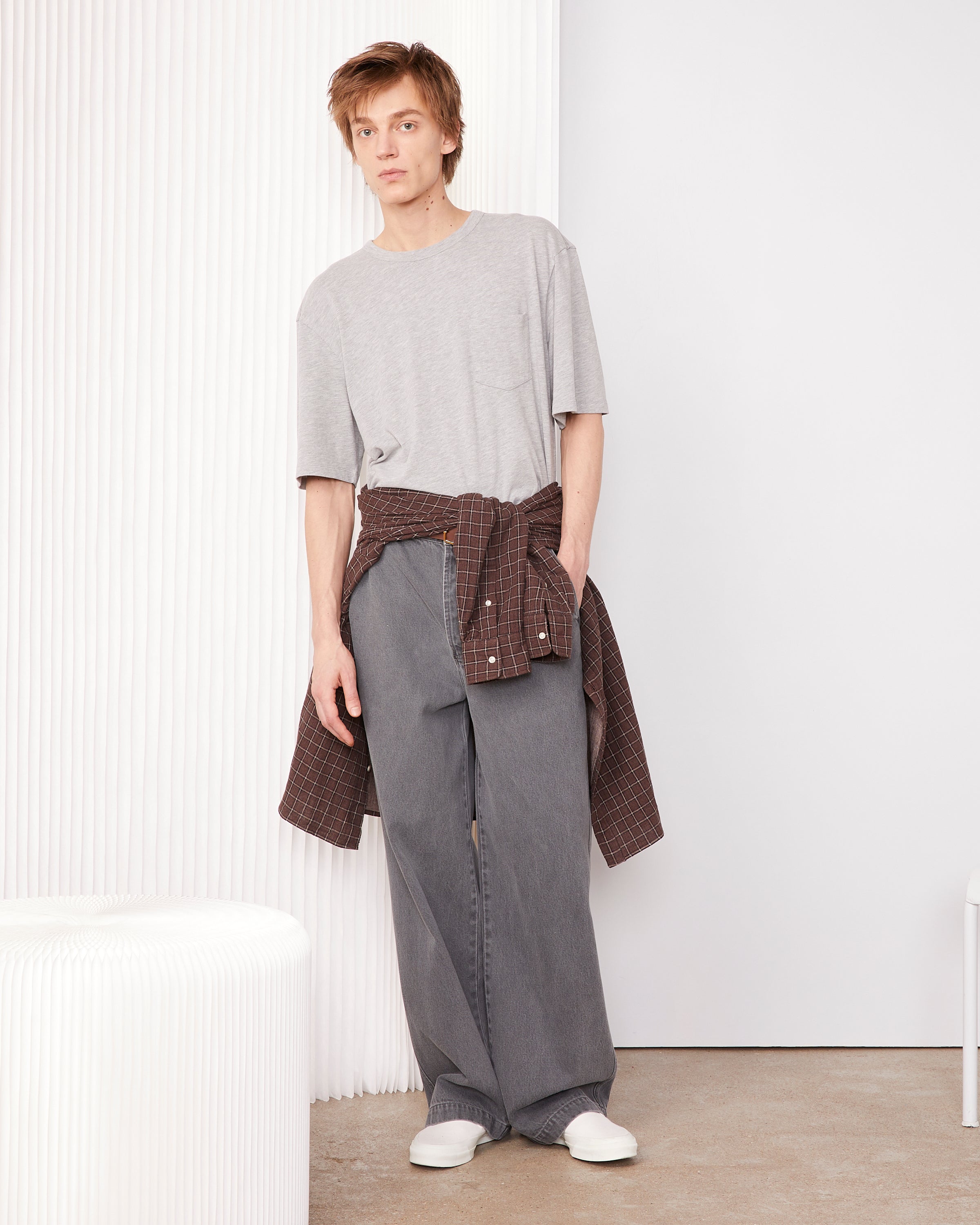 【関税込み】Officine Generale オフホワイト ポケットTシャツ Officine Générale Off-White Pocket T-Shirt - T-Shirts